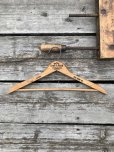 画像1: Vintage USA Advertising Wood Hanger Croll&Keck (A688) (1)