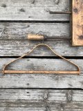 Vintage USA Advertising Wood Hanger Mrs.G.O.Keller,Inc (A679)