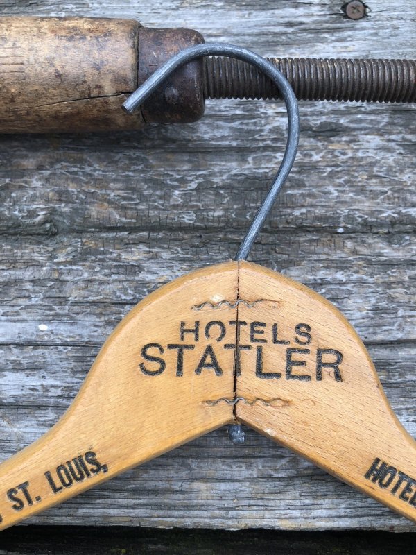 画像3: Vintage USA Advertising Wood Hanger HOTEL STAR (A692)