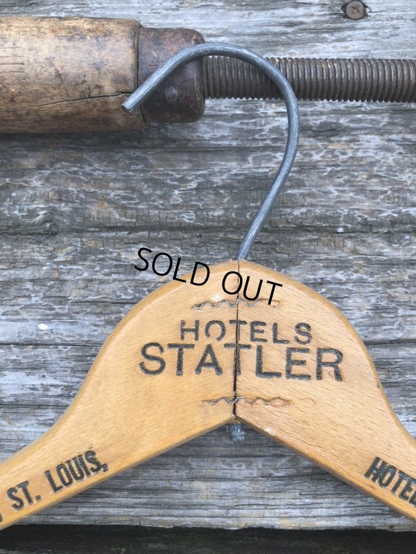 画像3: Vintage USA Advertising Wood Hanger HOTEL STAR (A692)