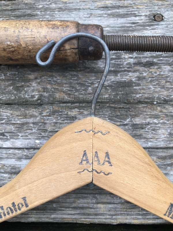画像3: Vintage USA Advertising Wood Hanger AAA (A690)