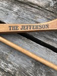 画像2: Vintage USA Advertising Wood Hanger THE JEFFERSON (A685) (2)