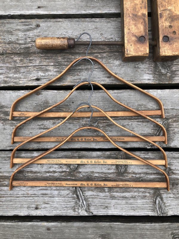画像7: Vintage USA Advertising Wood Hanger Mrs.G.O.Keller,Inc (A679)