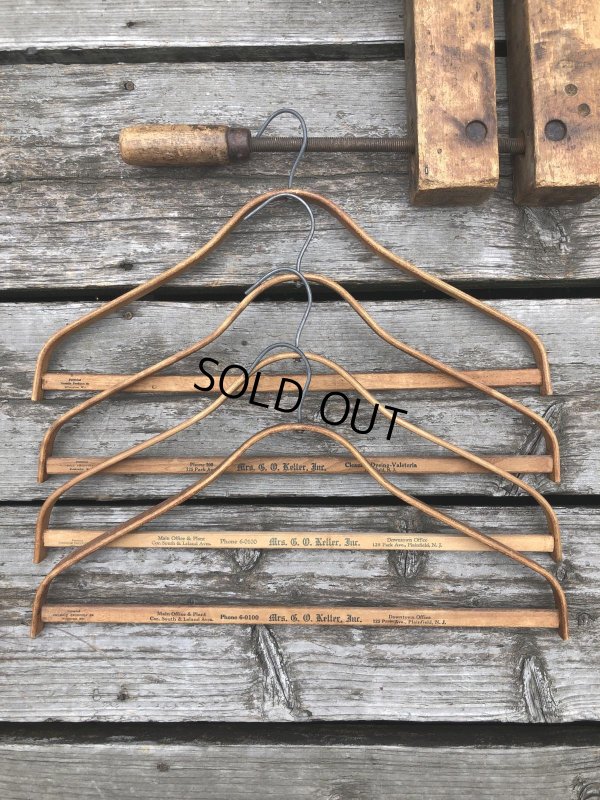 画像6: Vintage USA Advertising Wood Hanger Mrs.G.O.Keller,Inc (A680)