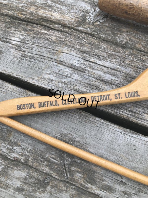 画像2: Vintage USA Advertising Wood Hanger HOTEL STAR (A692)