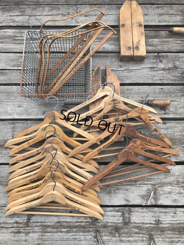 画像6: Vintage USA Advertising Wood Hanger TRITON HOTEL (A693)