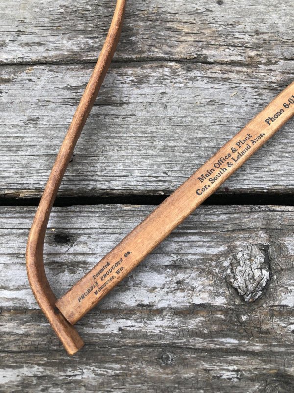 画像4: Vintage USA Advertising Wood Hanger Mrs.G.O.Keller,Inc (A677)