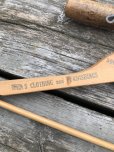 画像2: Vintage USA Advertising Wood Hanger ROGERS CLOTHES (A697) (2)