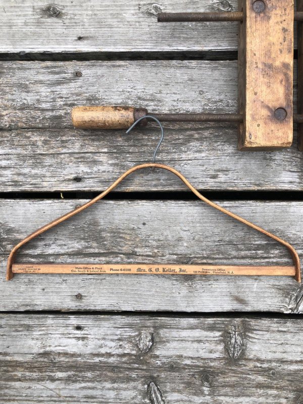 画像3: Vintage USA Advertising Wood Hanger Mrs.G.O.Keller,Inc (A677)