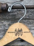 画像4: Vintage USA Advertising Wood Hanger INTERCONTINENTAL HOTEL SAN JUAN (A696) (4)
