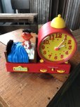 画像1: 70s Vintage Sesame Street Ernie Alarm Clock AM Radio (A703) (1)