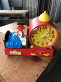 70s Vintage Sesame Street Ernie Alarm Clock AM Radio (A703)