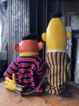 画像3: 70s Vintage Sesame Street Hand Puppet Doll Ernie Bert Set (A705)  (3)