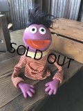 70s Vintage Sesame Street Roosevelt Franklin Hand Puppet (A706) 
