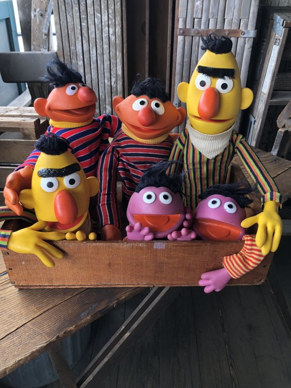 画像10: 70s Vintage Sesame Street Roosevelt Franklin Hand Puppet (A706) 