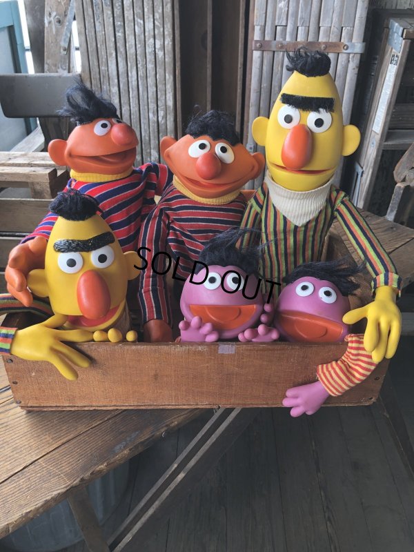 画像10: 70s Vintage Sesame Street Roosevelt Franklin Hand Puppet (A706) 