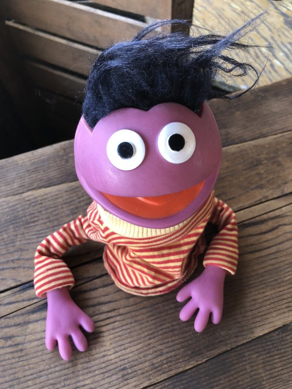画像5: 70s Vintage Sesame Street Roosevelt Franklin Hand Puppet (A706) 