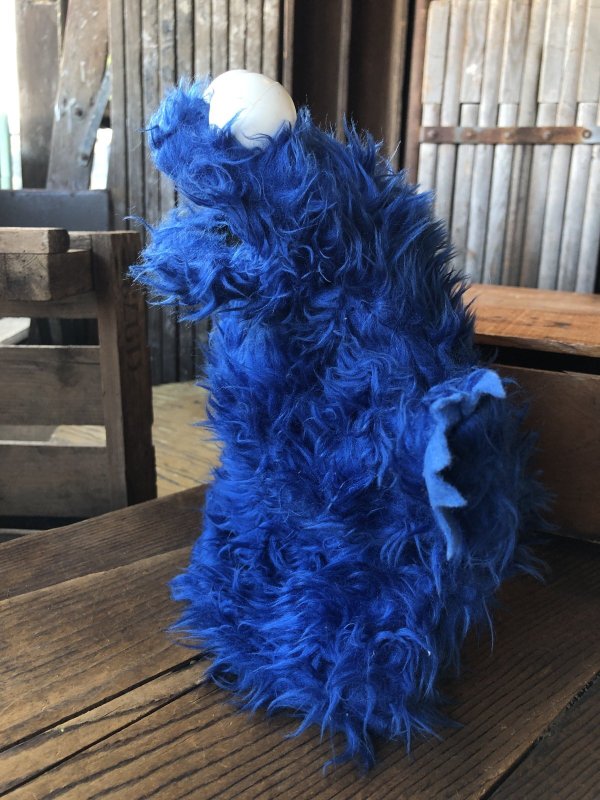 画像4: 70s Vintage Sesame Street Cookie Monster Hand Puppet (A708) 