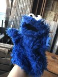 画像9: 70s Vintage Sesame Street Cookie Monster Hand Puppet (A708)  (9)