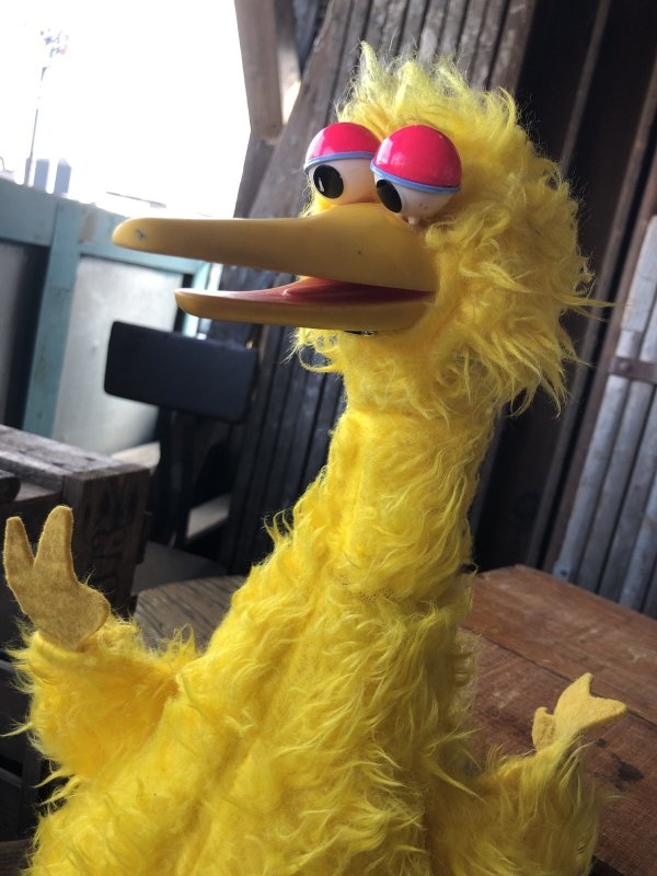 画像6: 70s Vintage Sesame Street Big Bird Plush Doll (A707)