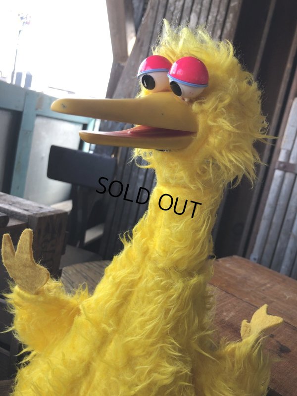 画像6: 70s Vintage Sesame Street Big Bird Plush Doll (A707)