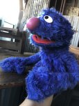 画像9: 70s Vintage Sesame Street  Grover Hand Puppet (A710)  (9)