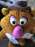 画像8: 70s Vintage Muppet Show Fozzie Bear Plush Doll (A713) (8)