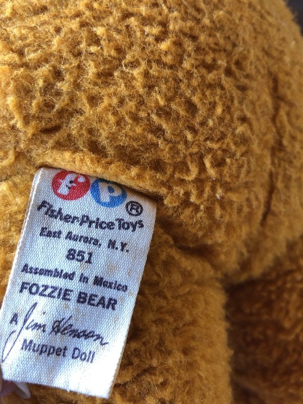 画像6: 70s Vintage Muppet Show Fozzie Bear Plush Doll (A713)