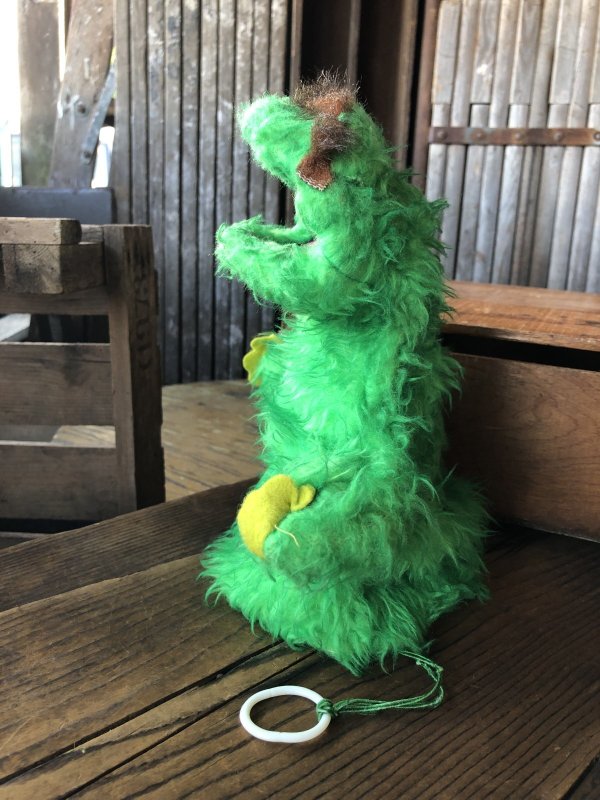 画像2: 70s Vintage Sesame Street  Oscar The Grouch Hand Puppet (A709) 