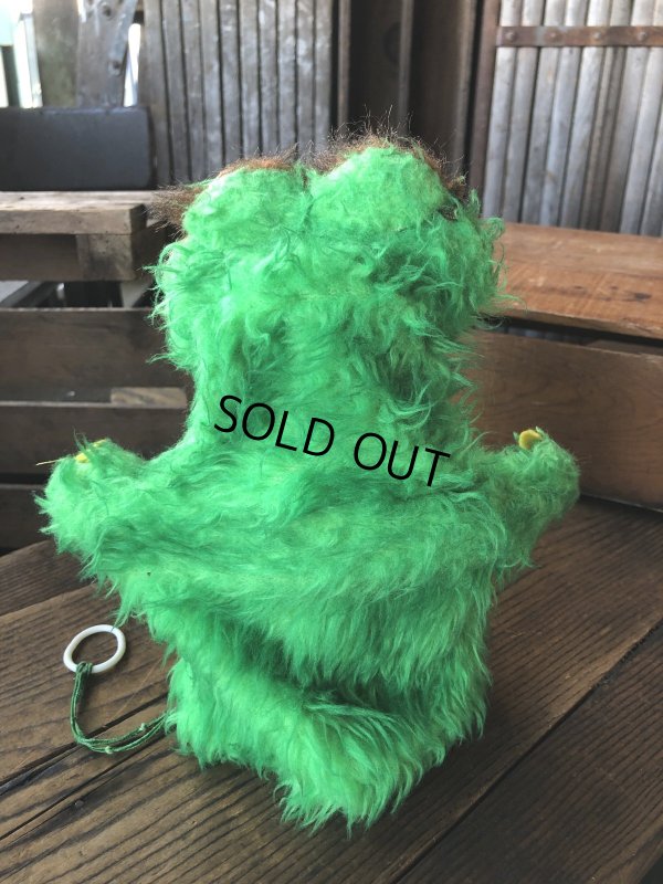 画像3: 70s Vintage Sesame Street  Oscar The Grouch Hand Puppet (A709) 
