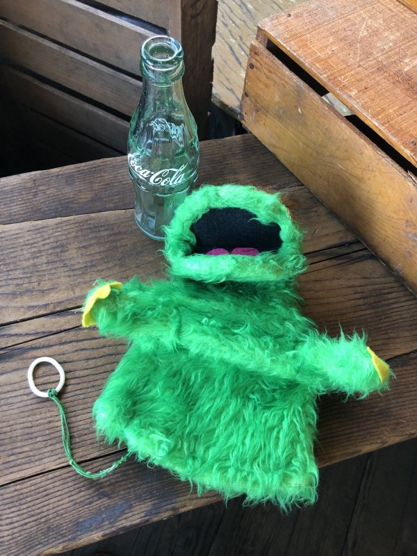 画像5: 70s Vintage Sesame Street  Oscar The Grouch Hand Puppet (A709) 