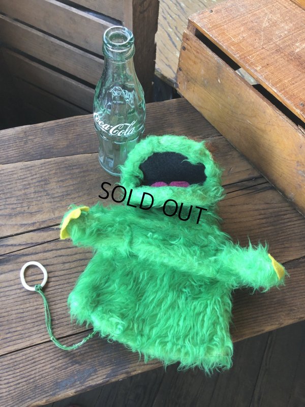 画像5: 70s Vintage Sesame Street  Oscar The Grouch Hand Puppet (A709) 