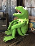画像2: 70s Vintage Muppet Show Kermit the Frog Plush Doll (A711) (2)