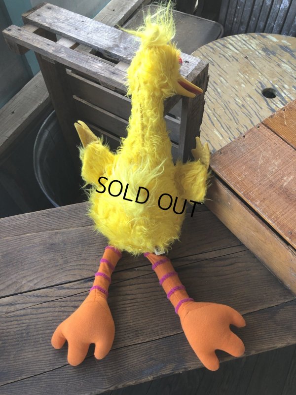 画像13: 70s Vintage Sesame Street Big Bird Plush Doll (A707)