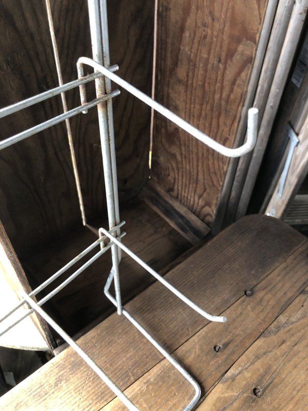 画像13: Vintage Toms Snacks Advertising General Store Counter Display Wire Rack (A714) 