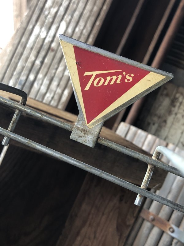 画像15: Vintage Toms Snacks Advertising General Store Counter Display Wire Rack (A714) 