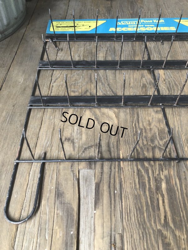 画像3: Vintage Montgomery Ward Power Kraft Tool Hardware Store Display Wire Rack (A715) 