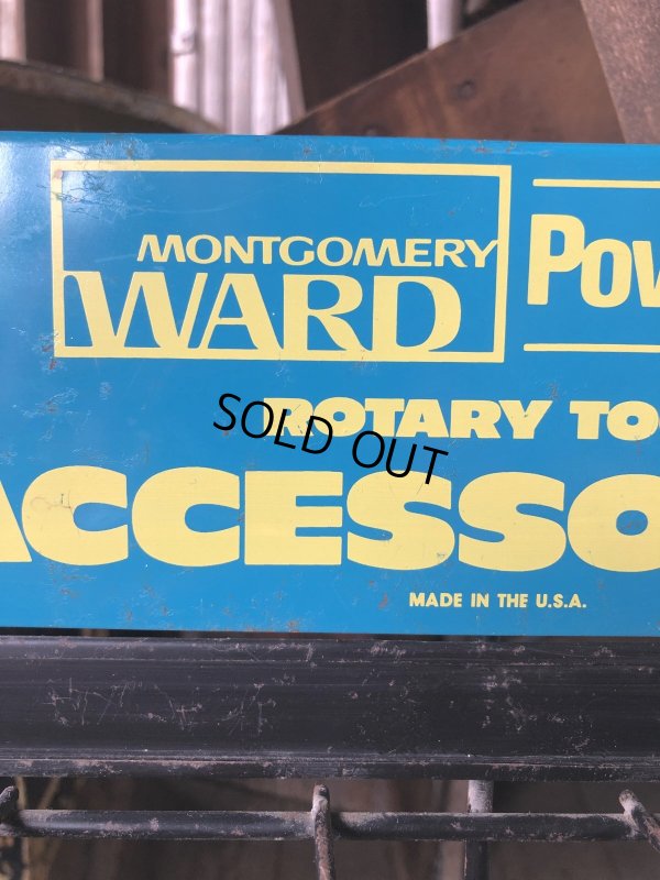 画像8: Vintage Montgomery Ward Power Kraft Tool Hardware Store Display Wire Rack (A715) 
