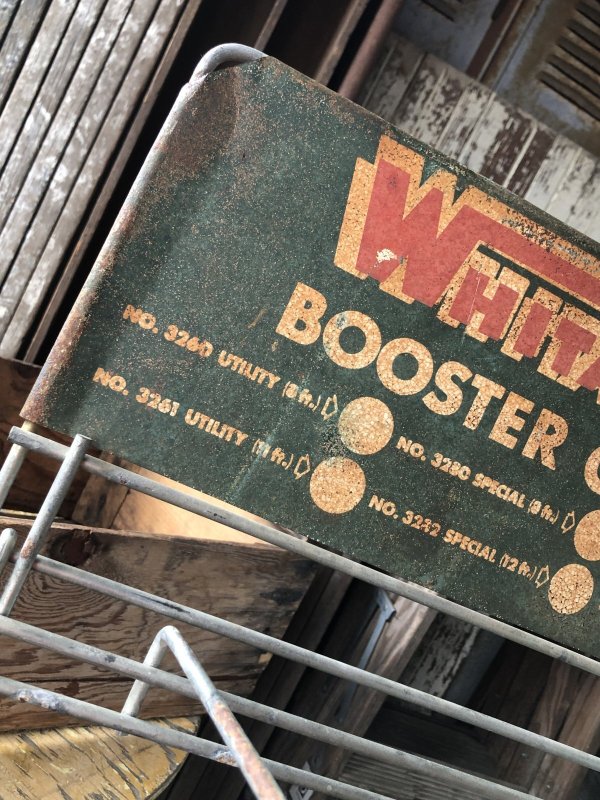 画像15: Vintage Vintage WHITAKER Booster Cable Hardware Store Display Wire Rack (A716) 