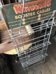 画像18: Vintage Vintage WHITAKER Booster Cable Hardware Store Display Wire Rack (A716)  (18)