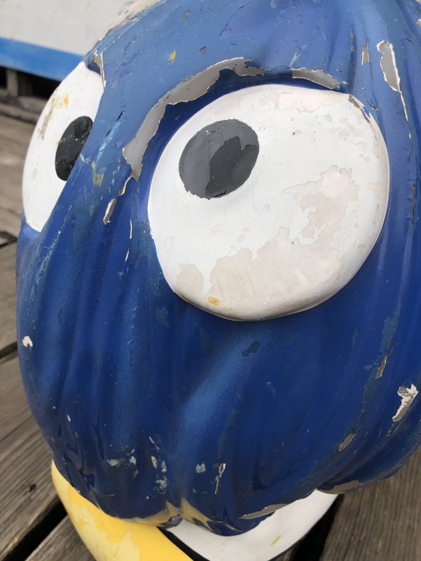 画像17: 70s Vintage McDonalds Playland Fry Guy Fry Kids Ride Blue (A718) 