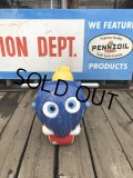 70s Vintage McDonalds Playland Fry Guy Fry Kids Ride Blue (A719) 