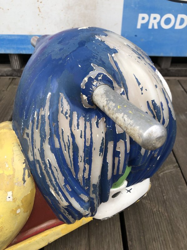 画像9: 70s Vintage McDonalds Playland Fry Guy Fry Kids Ride Blue (A718) 