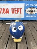 70s Vintage McDonalds Playland Fry Guy Fry Kids Ride Blue (A718) 