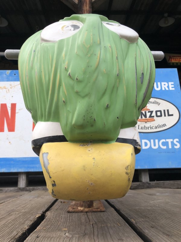 画像7: 70s Vintage McDonalds Playland Fry Guy Fry Kids Ride Green (A717) 