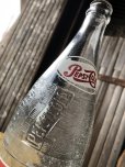 画像2: Vintage Pepsi Cola Glass Bottle (A721) (2)