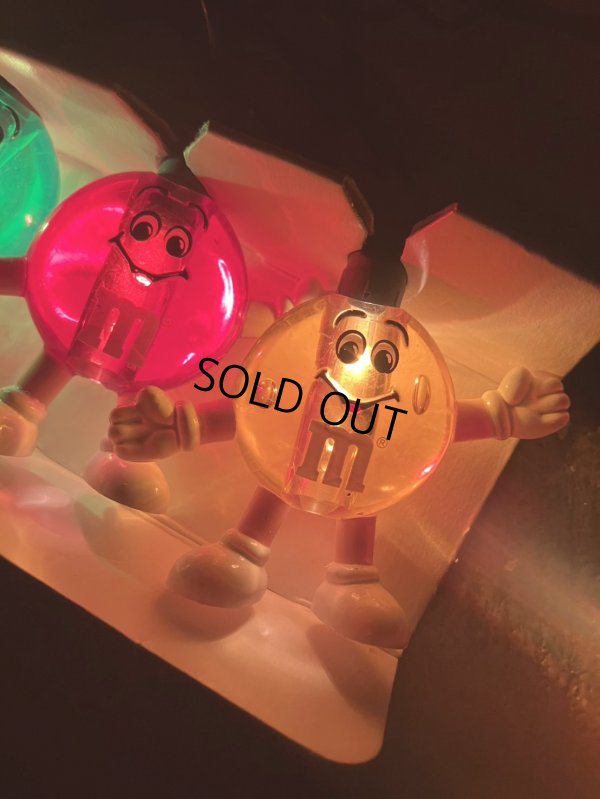 画像8: 90s Vintage M&M's Happy Lights 20 Light Set (A724)