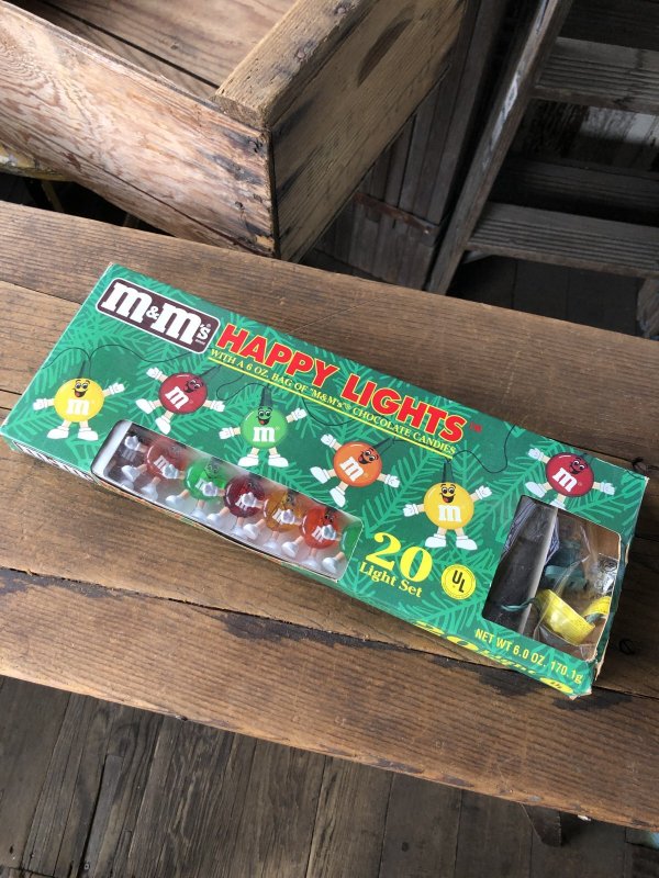 画像15: 90s Vintage M&M's Happy Lights 20 Light Set (A724)