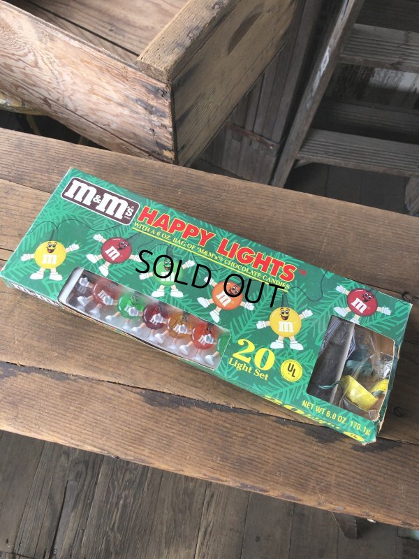 画像15: 90s Vintage M&M's Happy Lights 20 Light Set (A724)