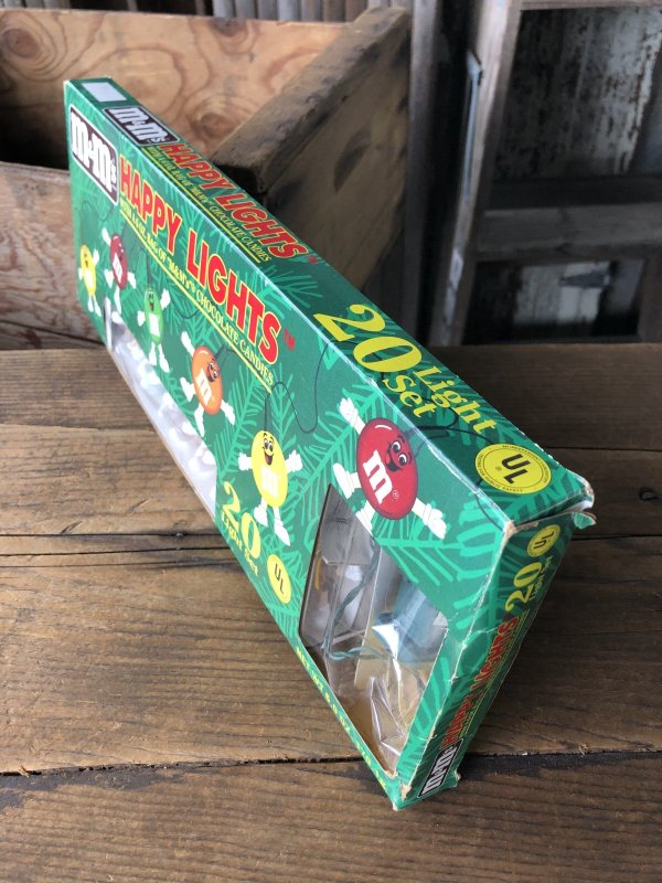 画像11: 90s Vintage M&M's Happy Lights 20 Light Set (A724)